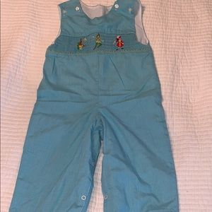 Peter Pan smocked longall